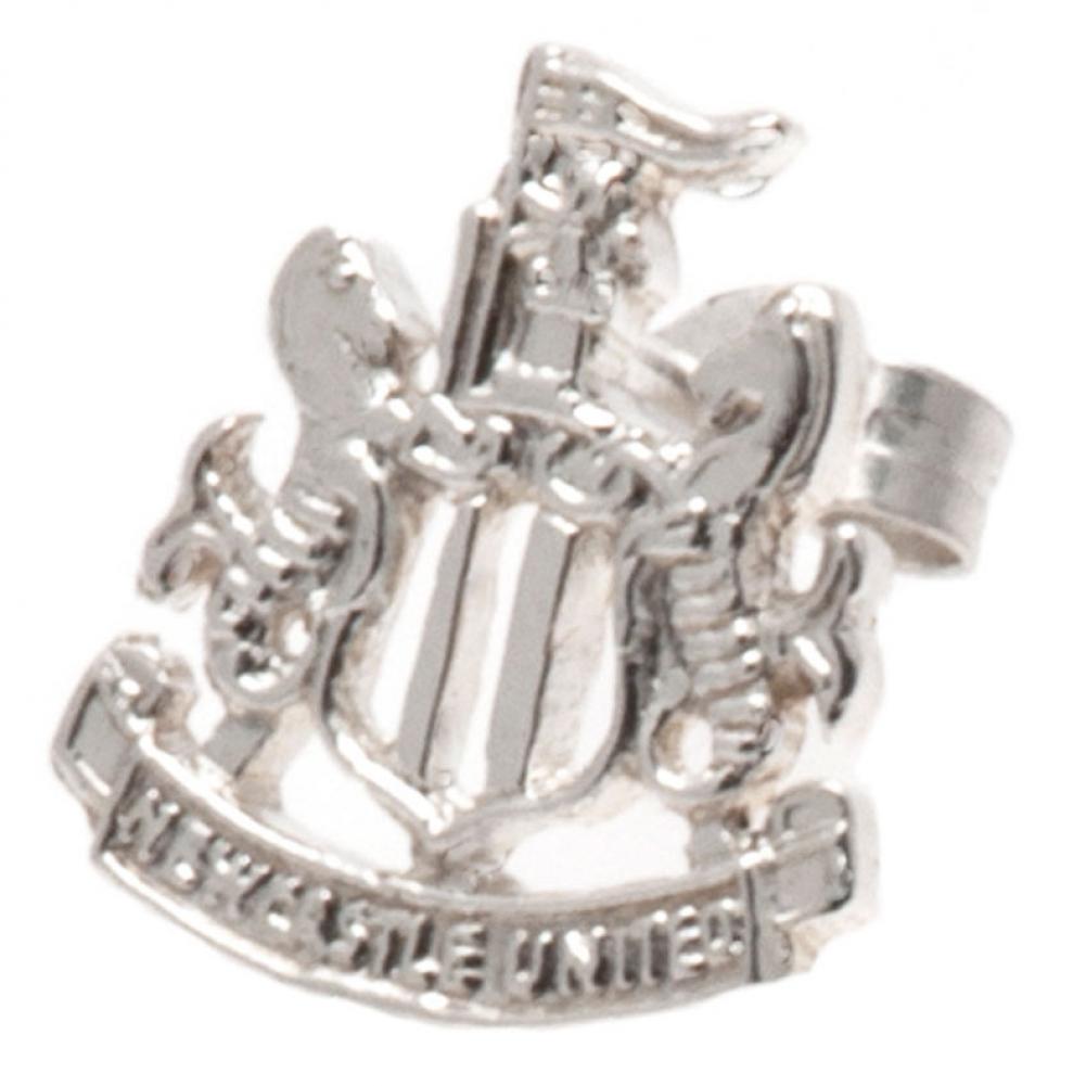 Newcastle United Sterling Silver Stud Earring