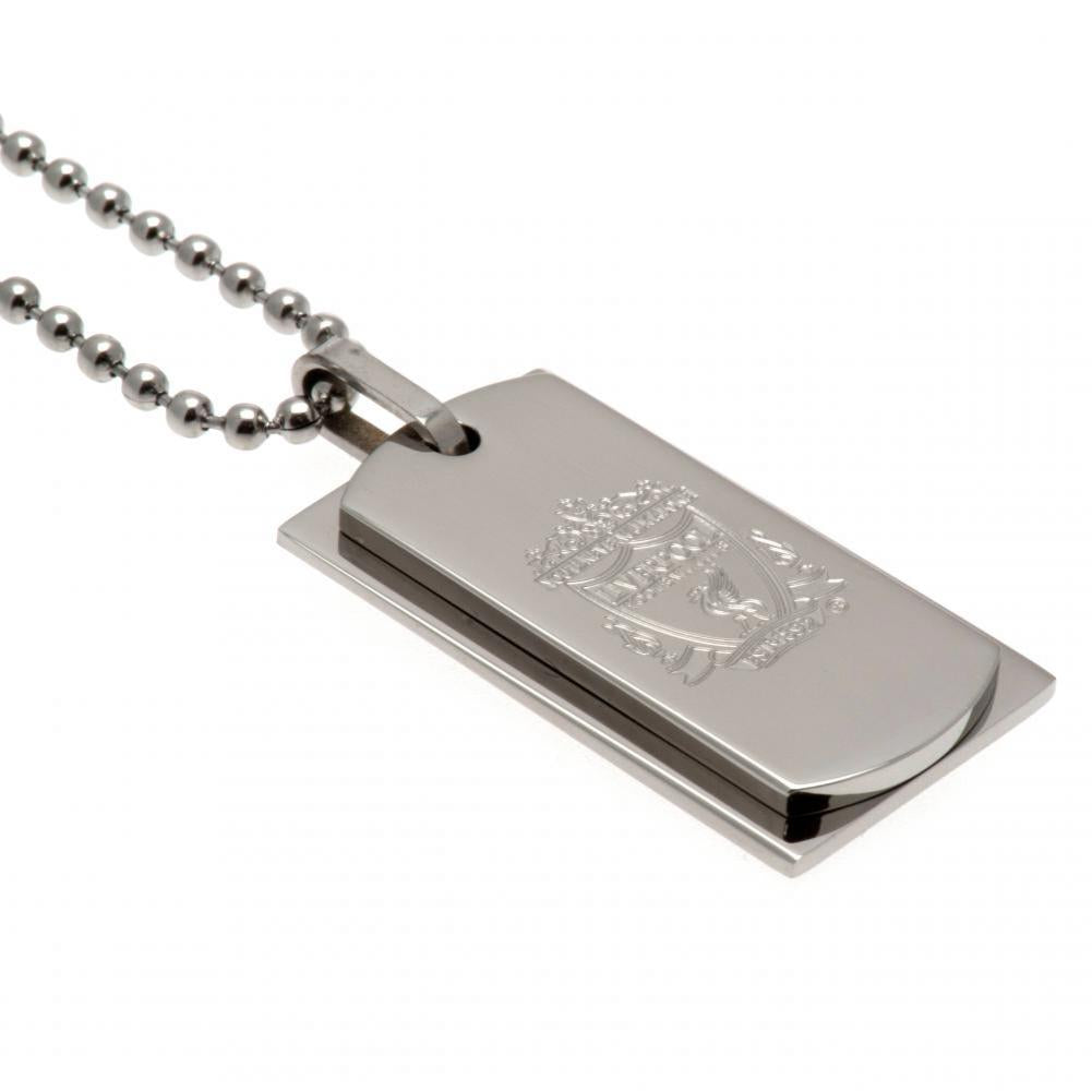 Liverpool Double Dog Tag & Chain