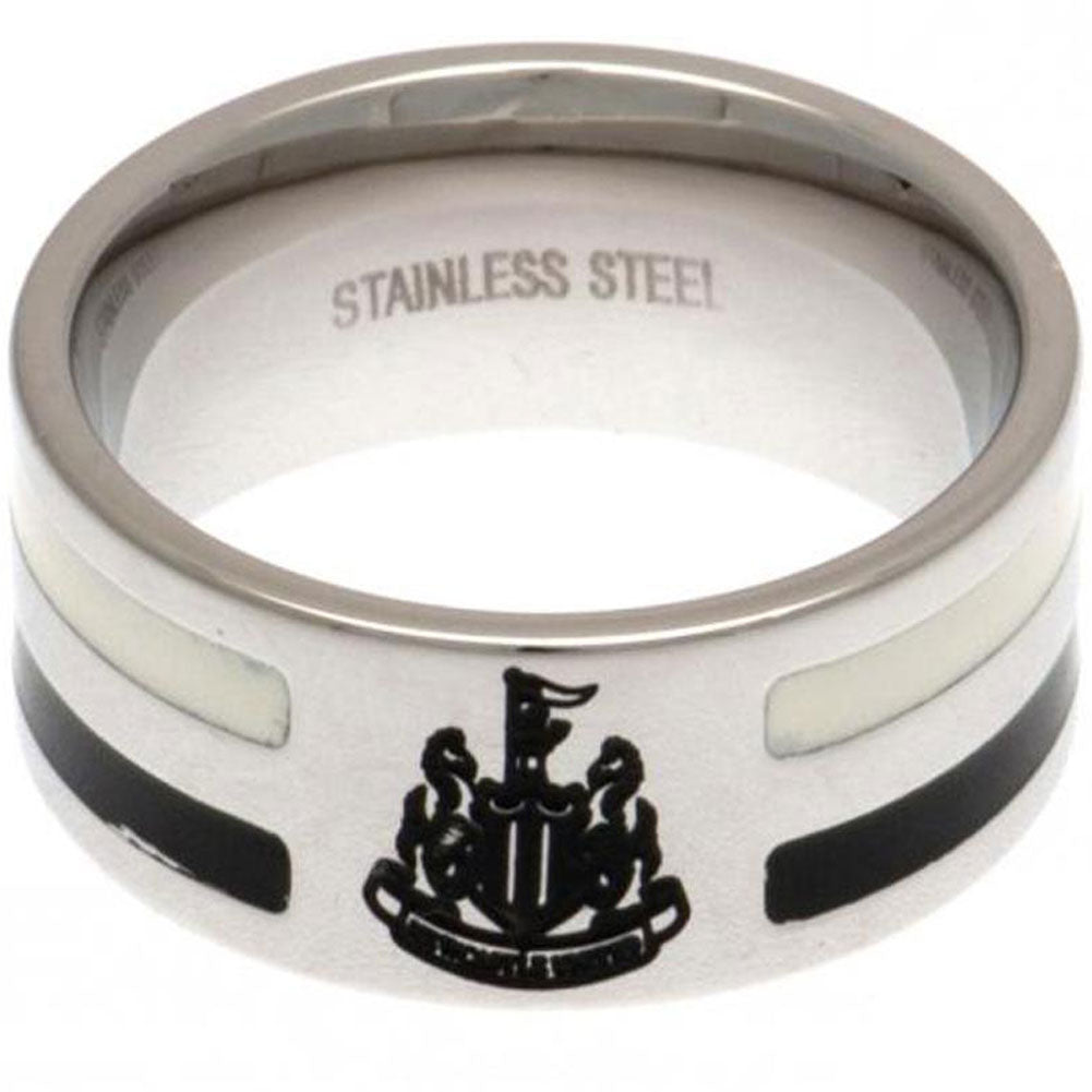 Newcastle United Colour Stripe Ring Small