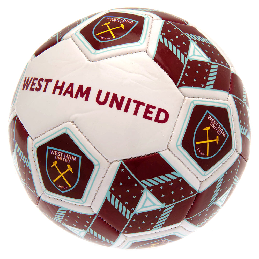 West Ham United Hex Size 3 Football