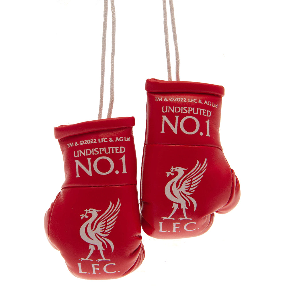 Liverpool Red Mini Boxing Gloves