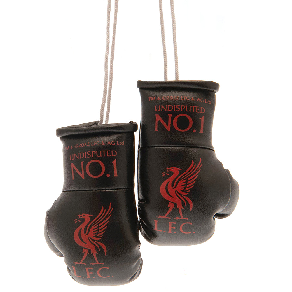 Liverpool Black Mini Boxing Gloves