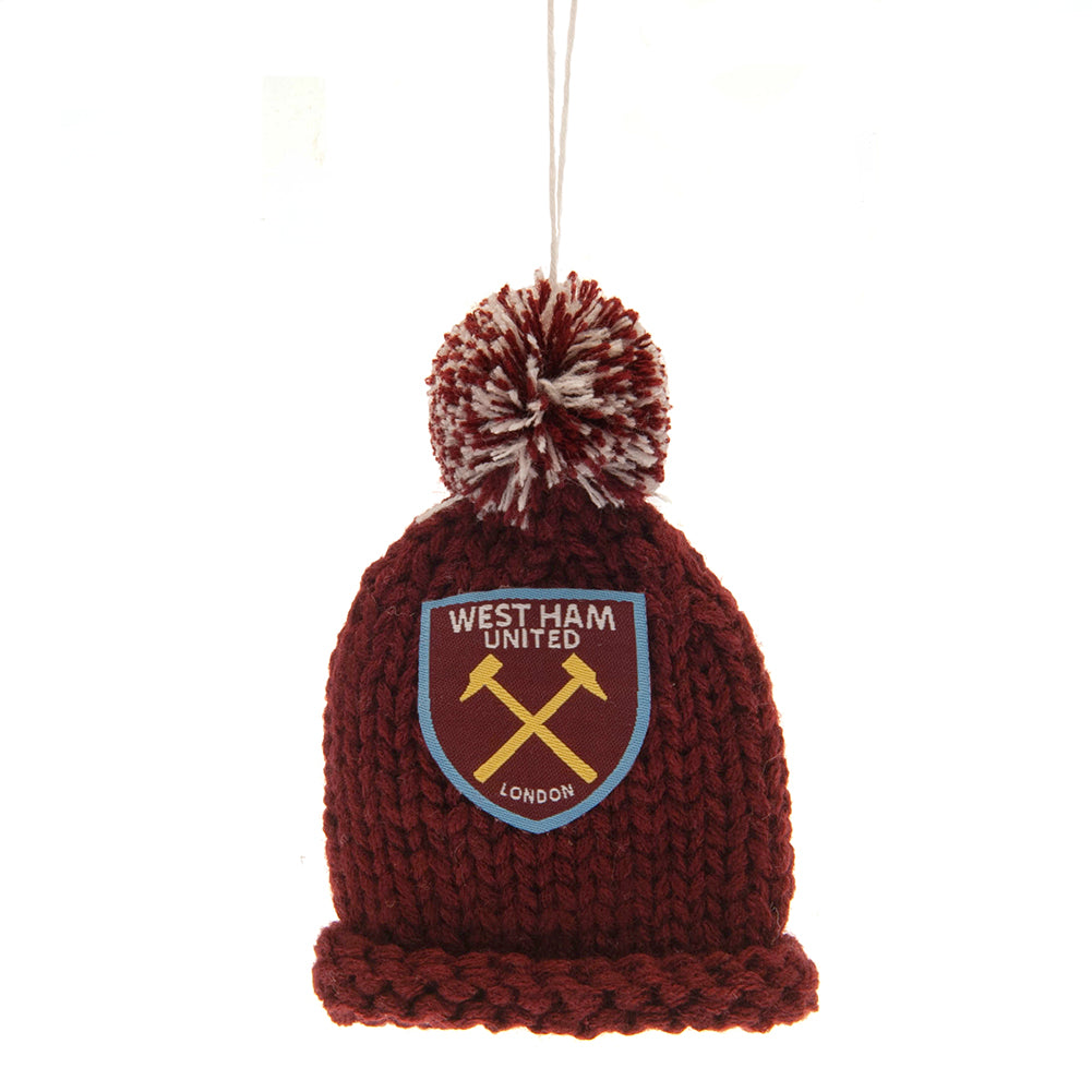 West Ham United Hanging Bobble Hat