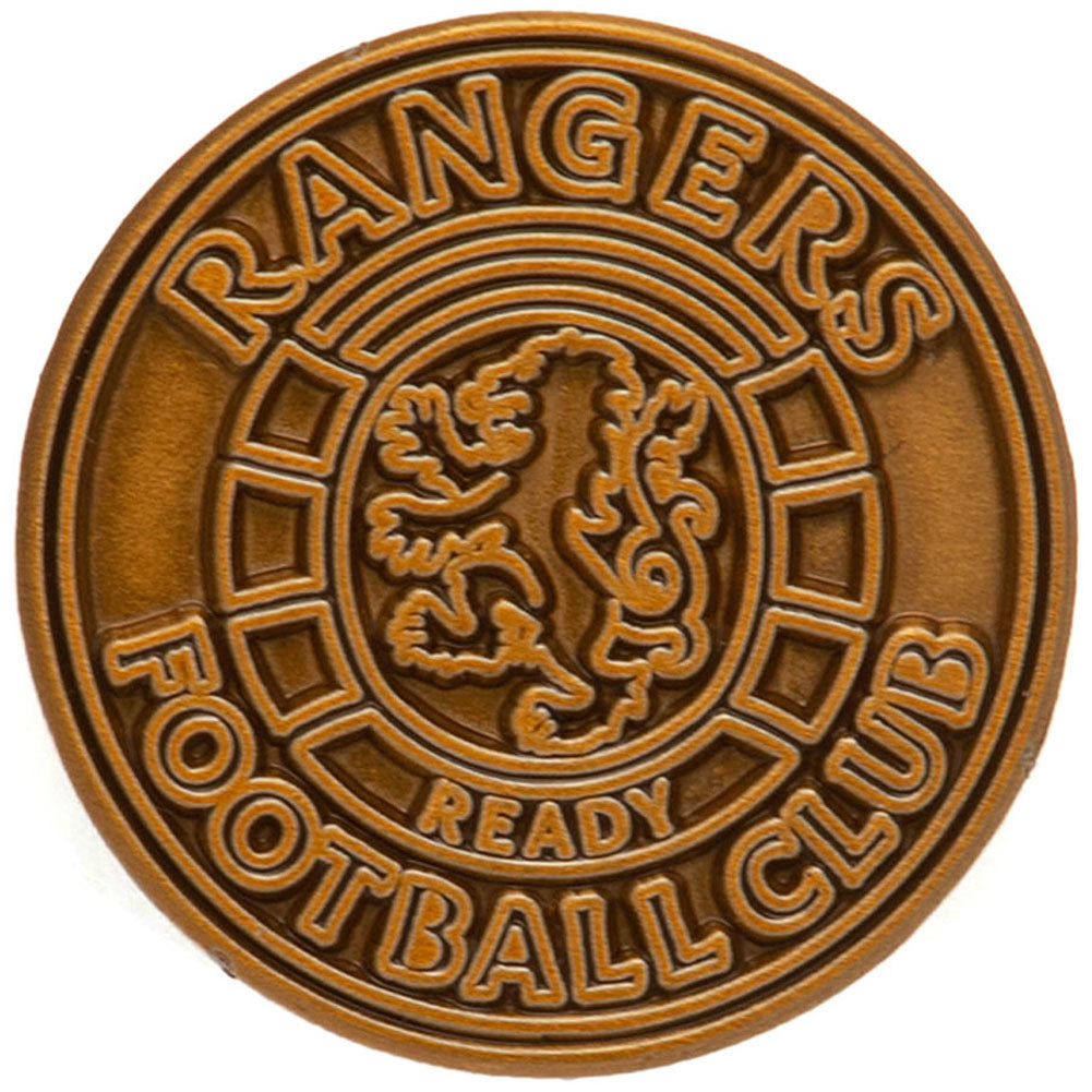 Rangers Antique Gold Ready Crest Badge