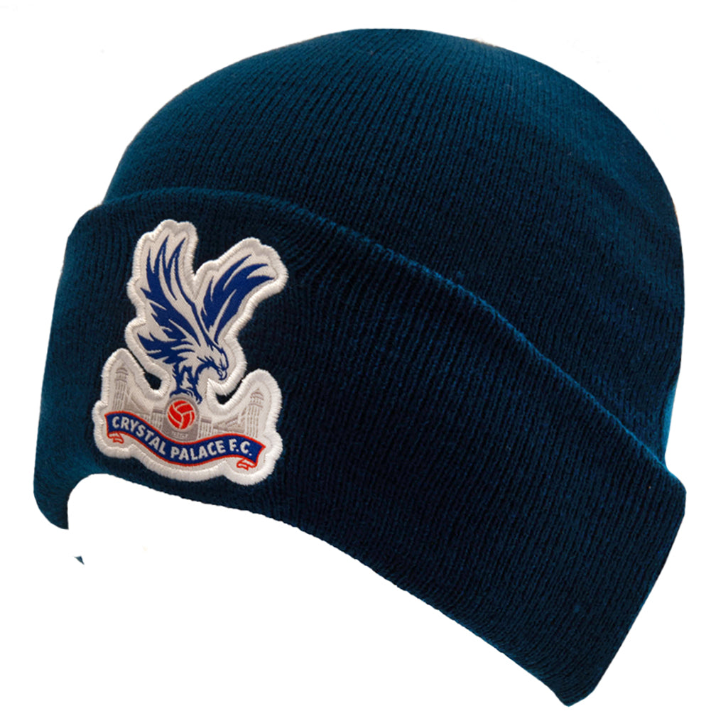 Crystal Palace Navy Cuff Beanie
