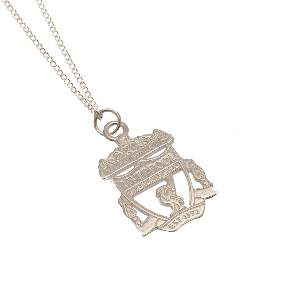 Liverpool Sterling Silver Pendant & Chain CR Small