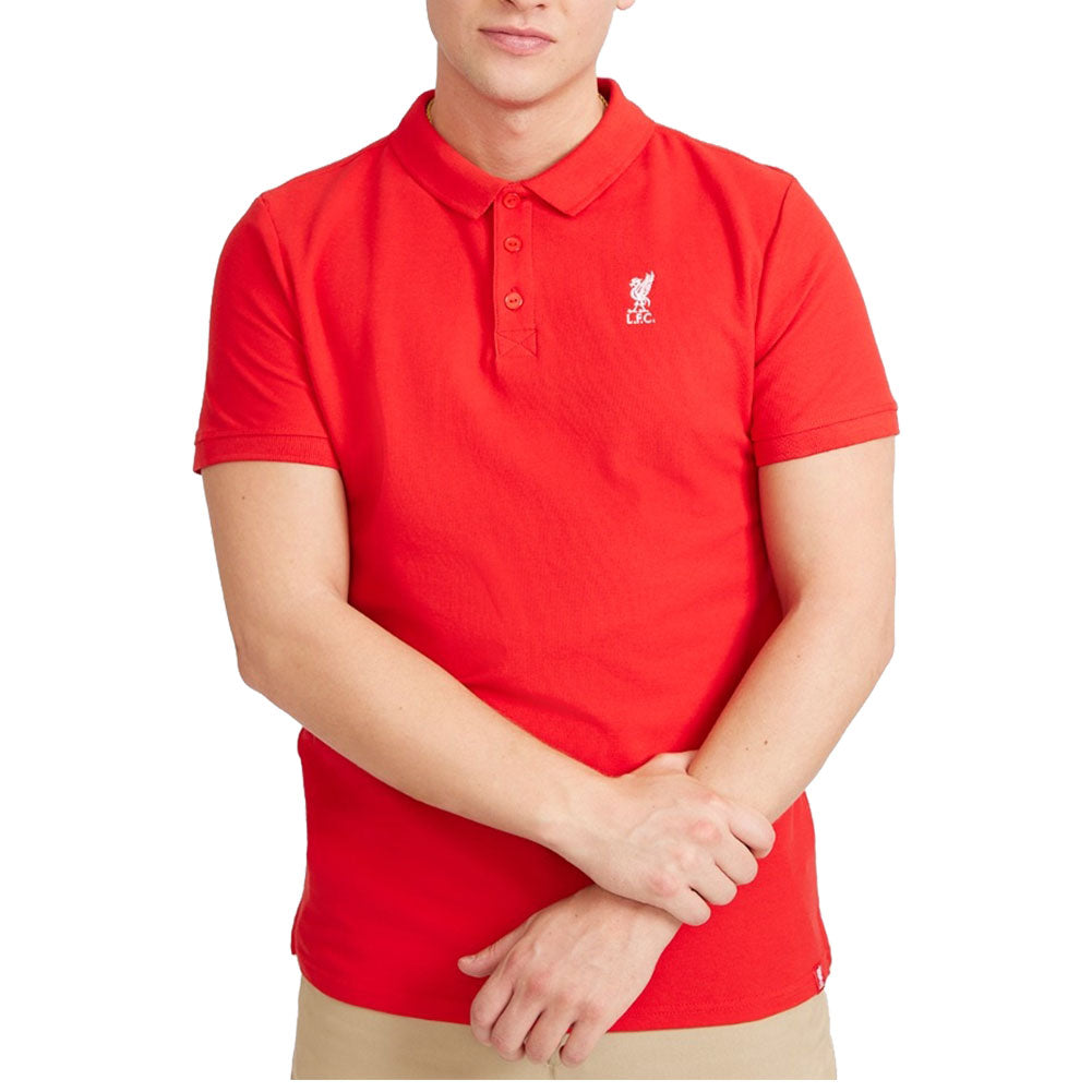 Liverpool Conninsby Polo Mens Red Medium