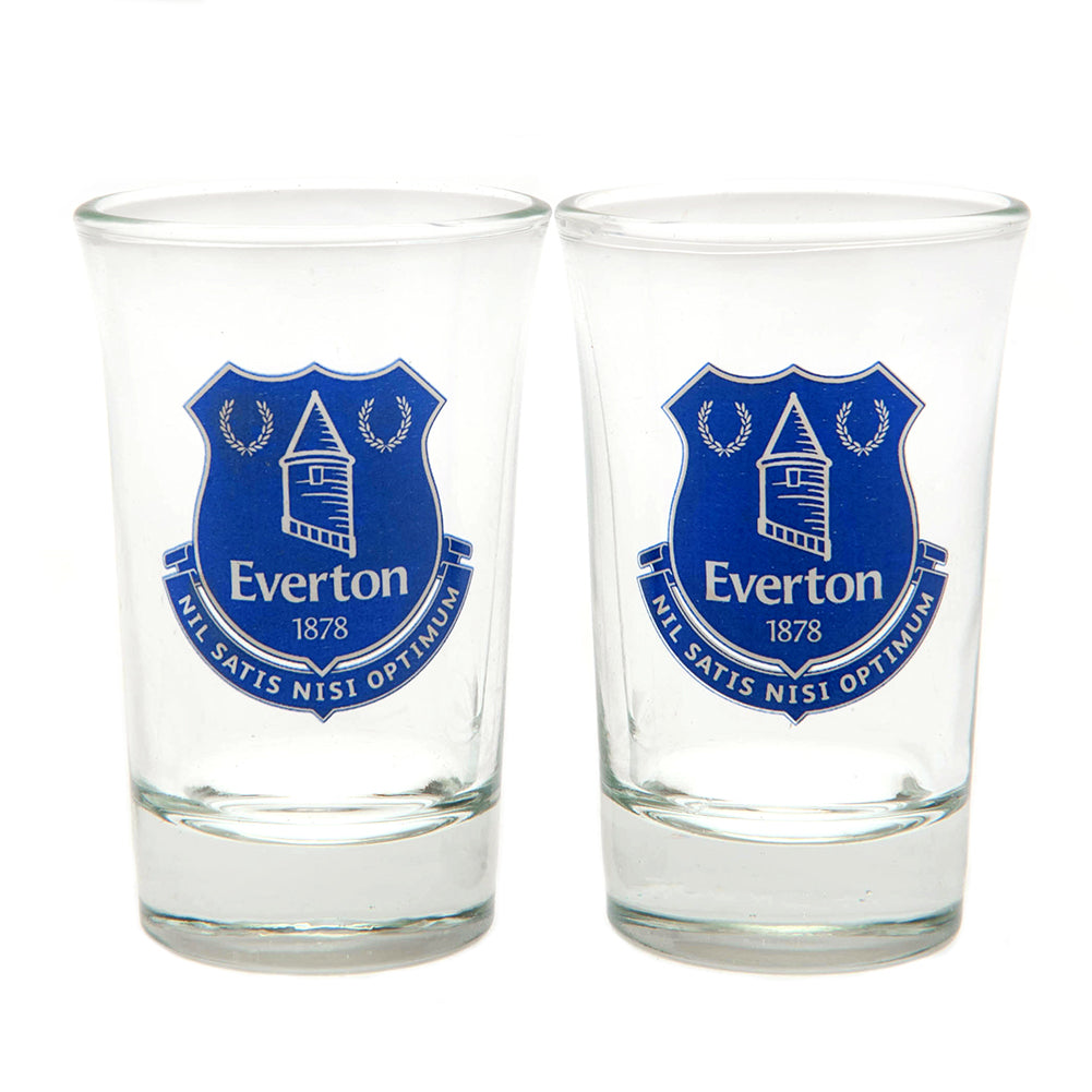 Everton 2pk Shot Glass Set