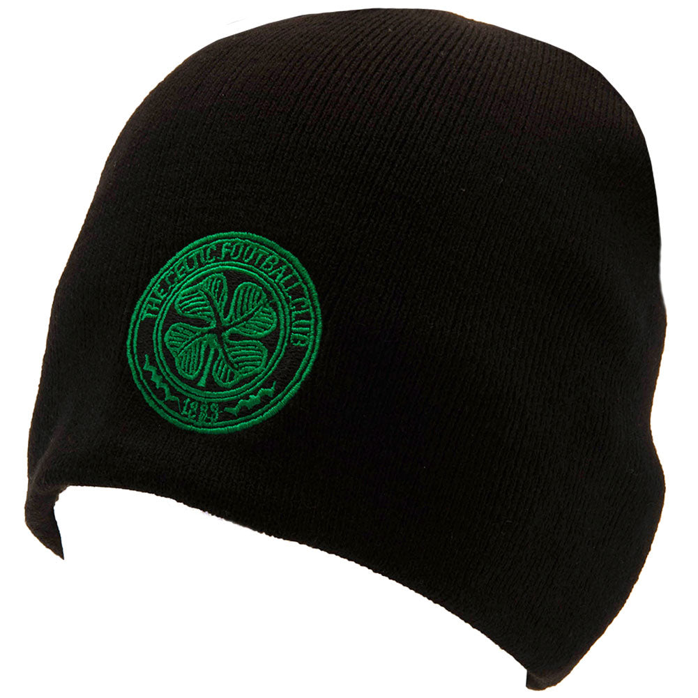 Celtic Black Beanie