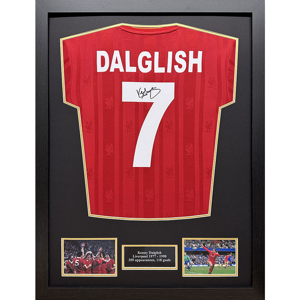 Liverpool 1986 Dalglish Signed Shirt (Framed)