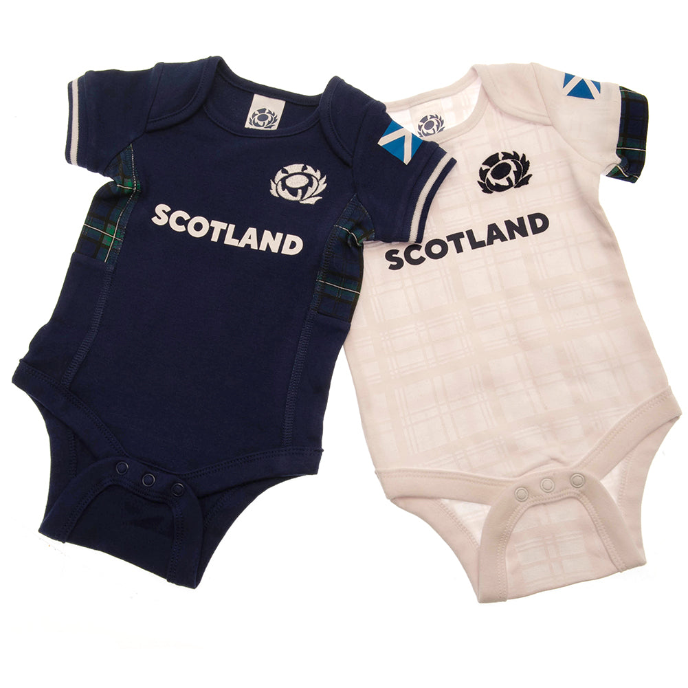 Scotland Rugby 2 Pack Bodysuit 3/6 mths GT