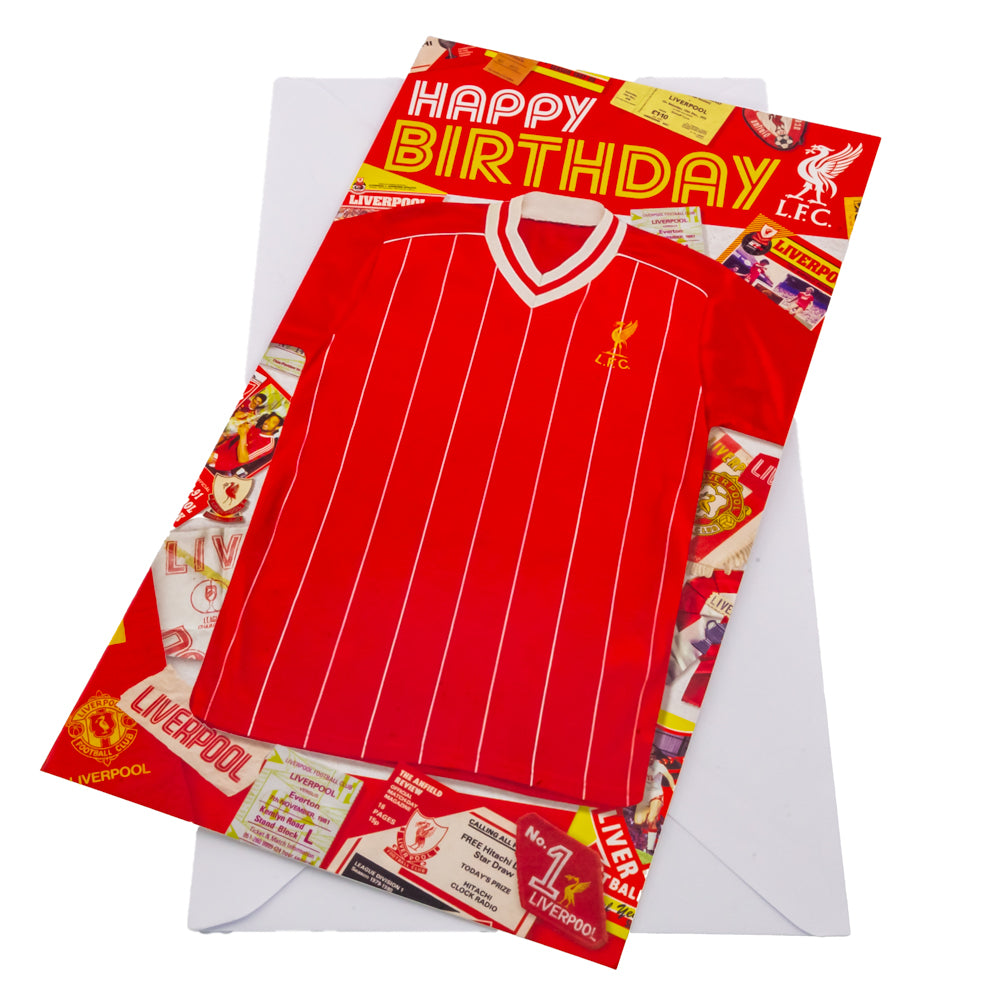 Liverpool Birthday Card Retro