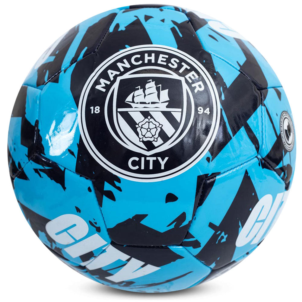 Manchester City Graffiti Football