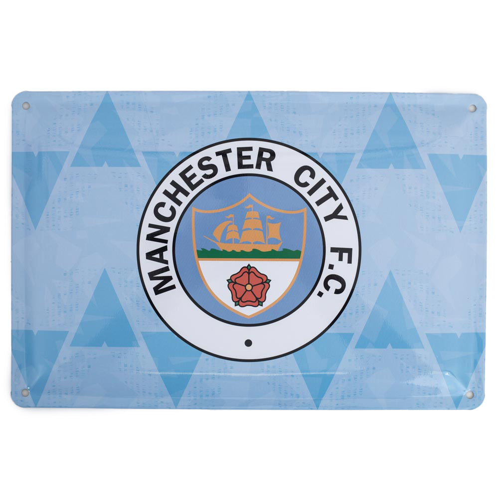 Manchester City Retro Days Sign
