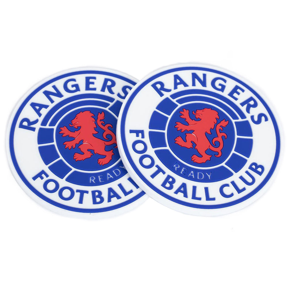 Rangers 2pk Coaster Set
