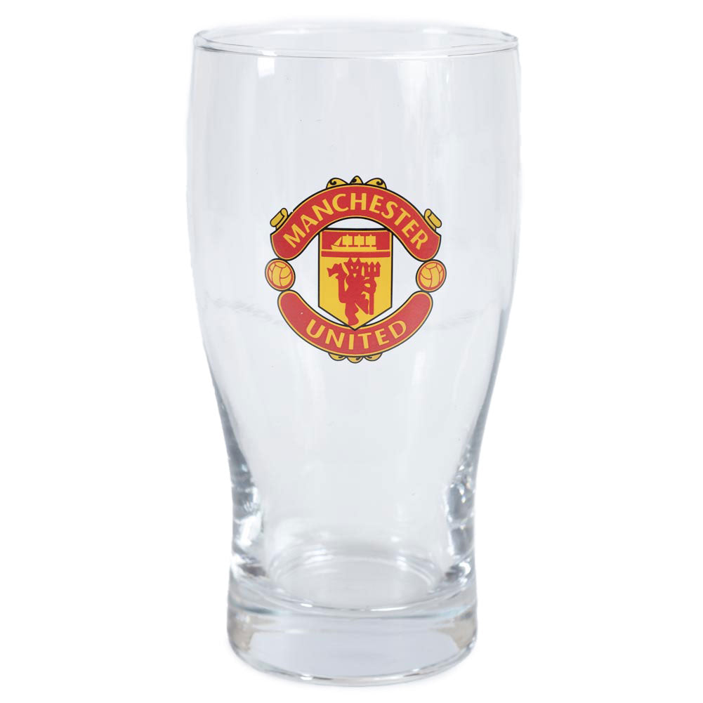 Manchester United Tulip Pint Glass