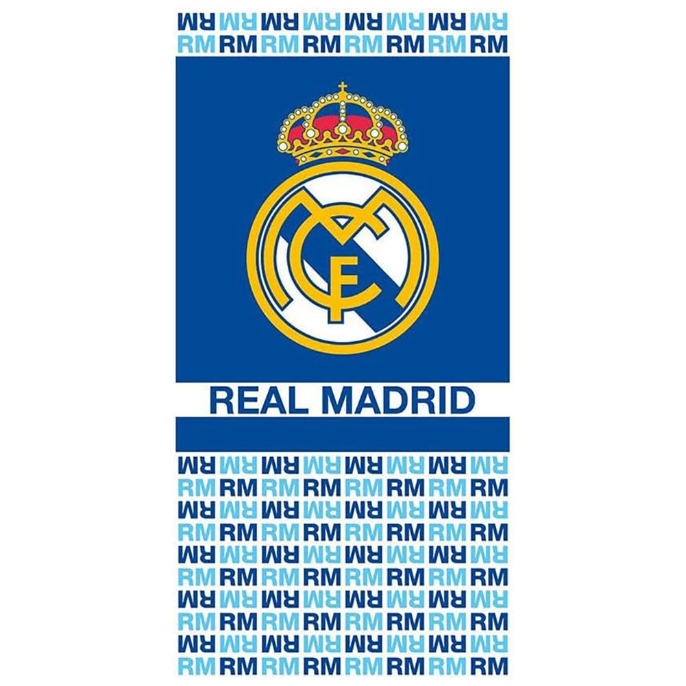 Real Madrid Text Towel