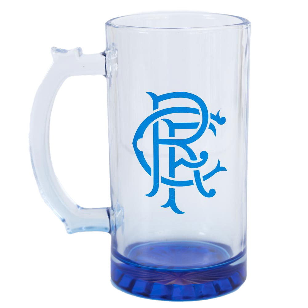 Rangers Stein Glass Tankard