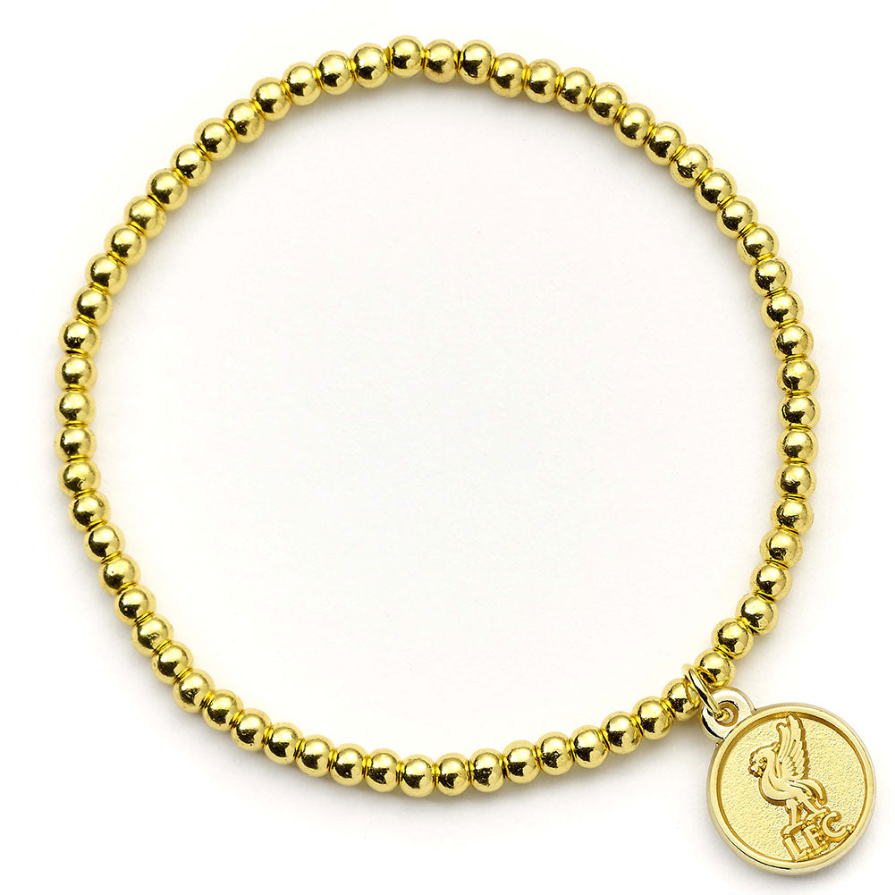 Liverpool Gold Finish Bead Bracelet