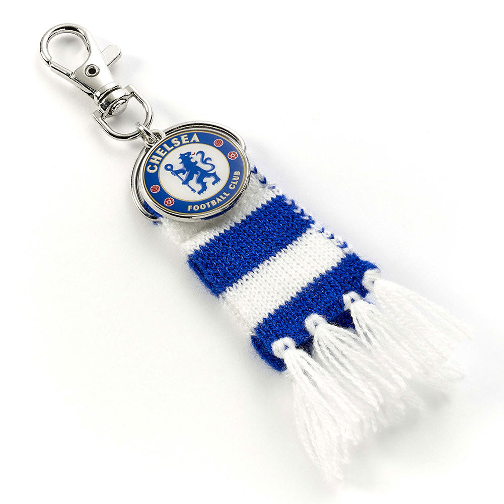 Chelsea Blue Bar Scarf Bag Charm