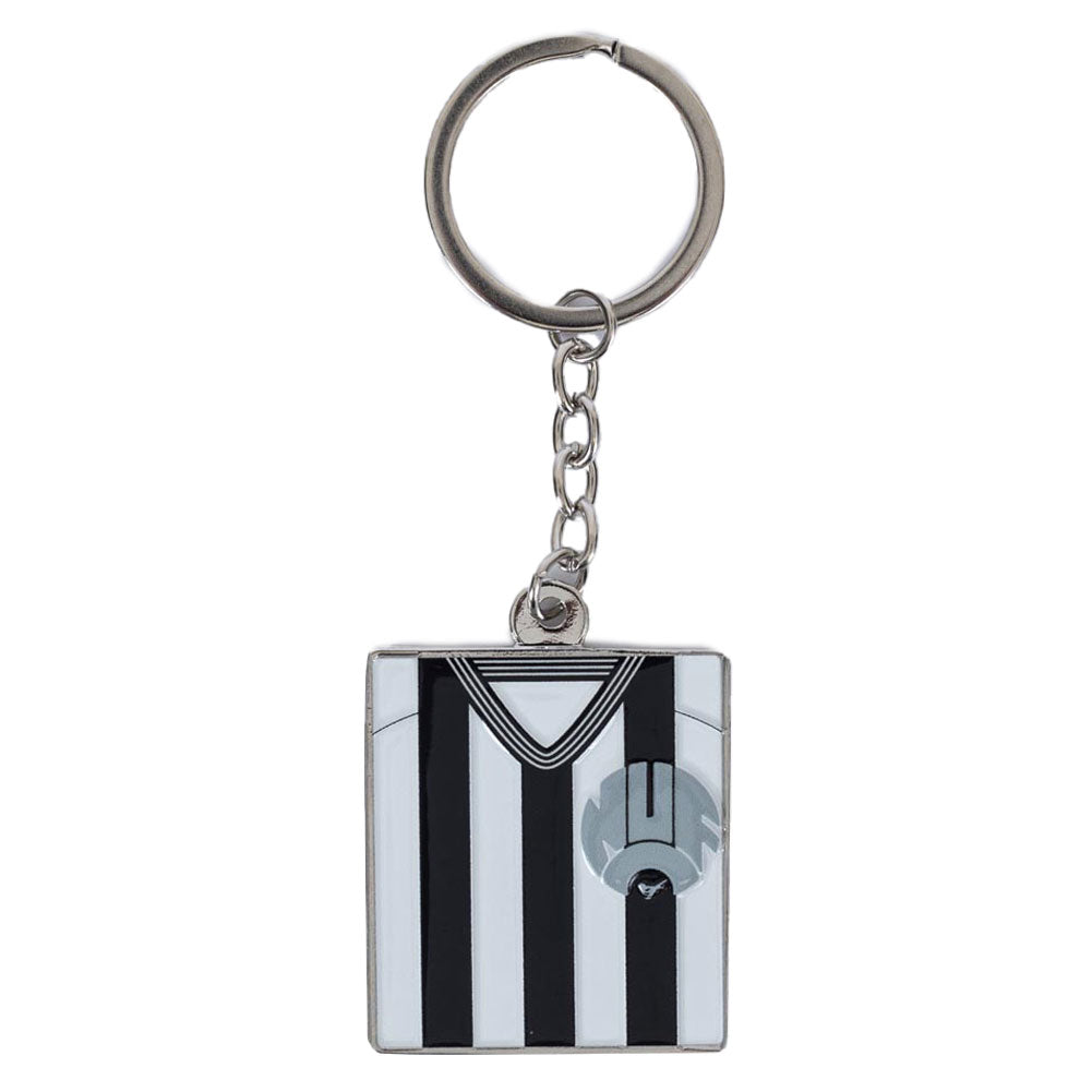 Newcastle United Retro Shirt Keyring