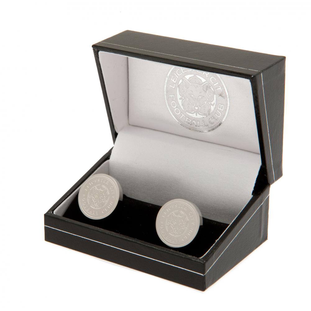 Leicester City Stainless Steel Formed Cufflinks