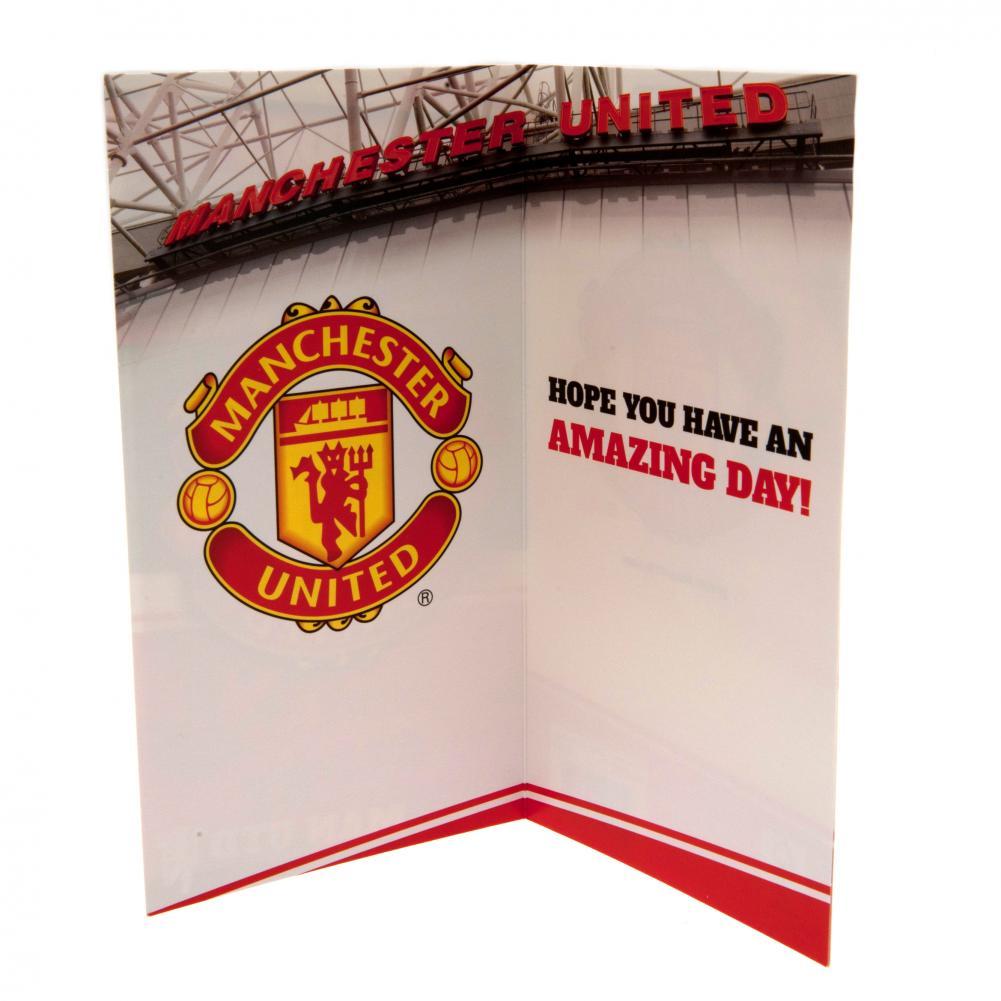 Manchester United Birthday Card