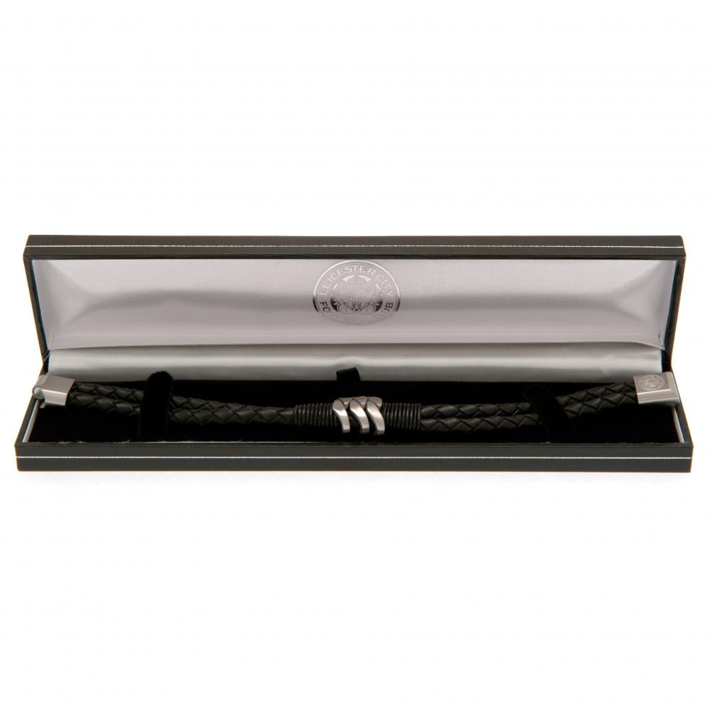 Leicester City Leather Bracelet