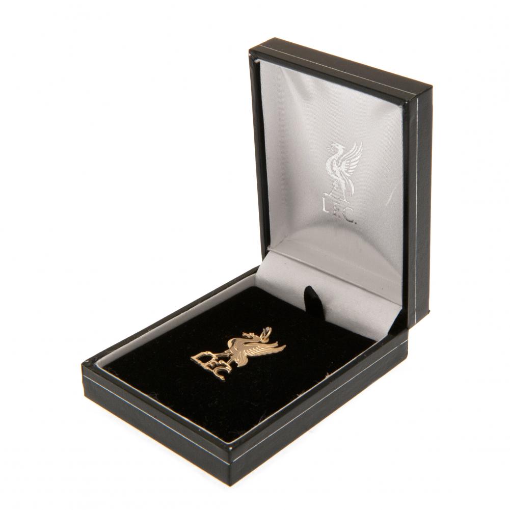 Liverpool 9ct Gold Pendant Liverbird Medium