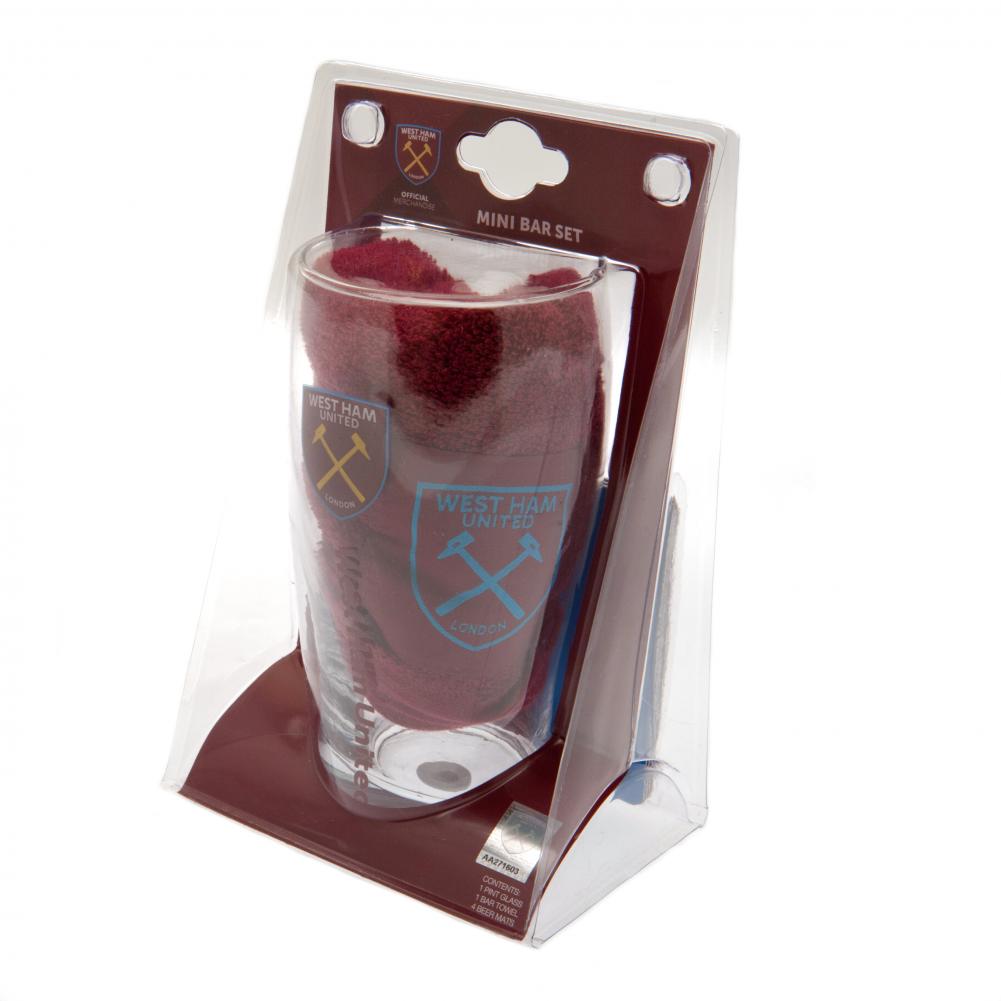 West Ham United Mini Bar Set