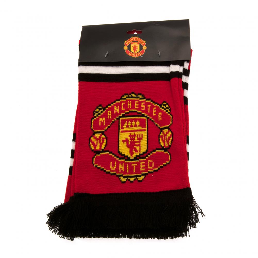 Manchester United Stripe Scarf