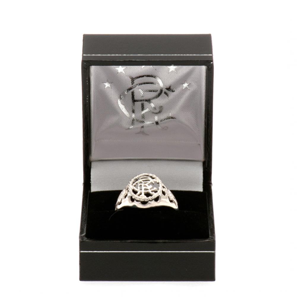 Rangers Sterling Silver Ring Large