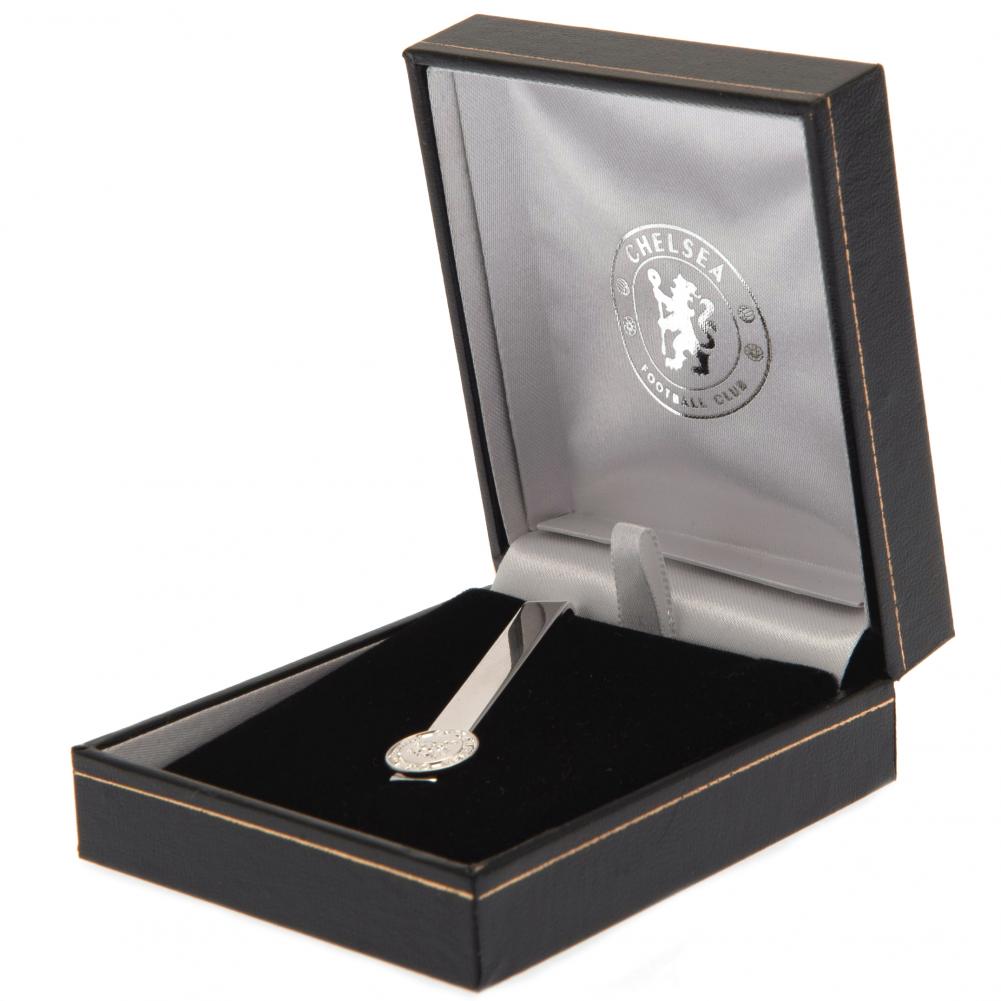 Chelsea Silver Plated Tie Slide