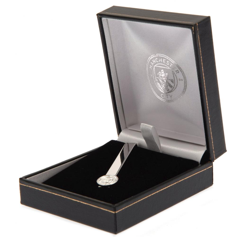 Manchester City Silver Plated Tie Slide