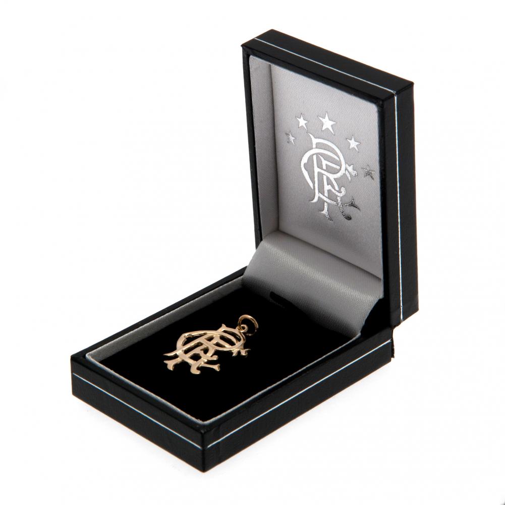 Rangers 9ct Gold Pendant Small