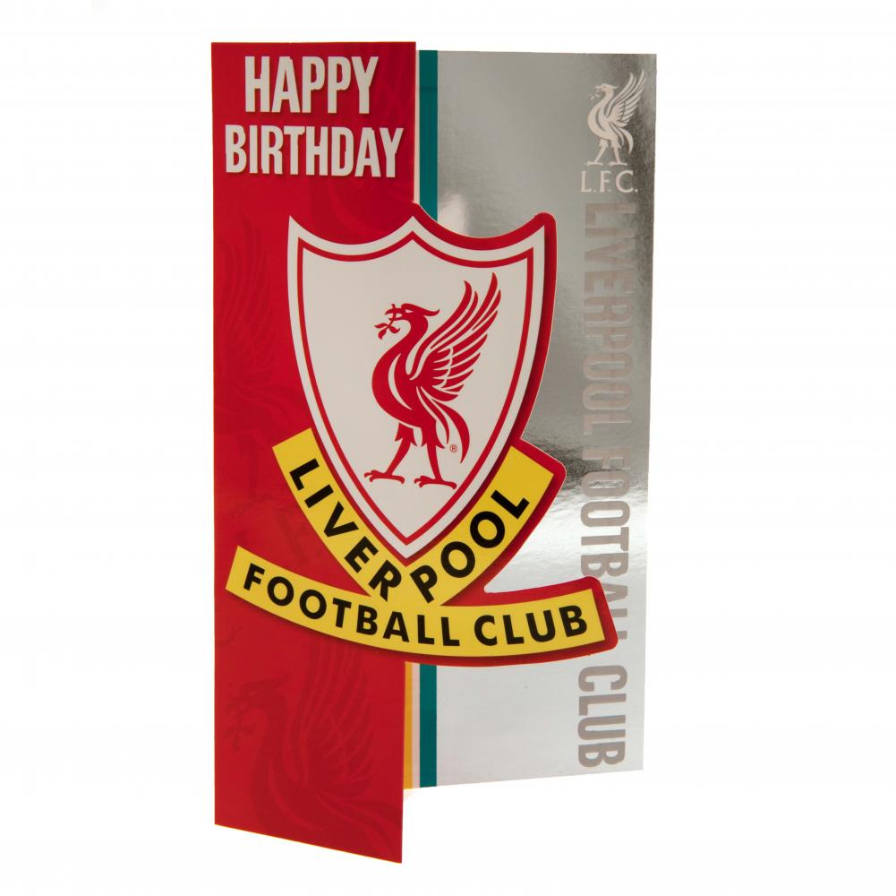 Liverpool Birthday Card