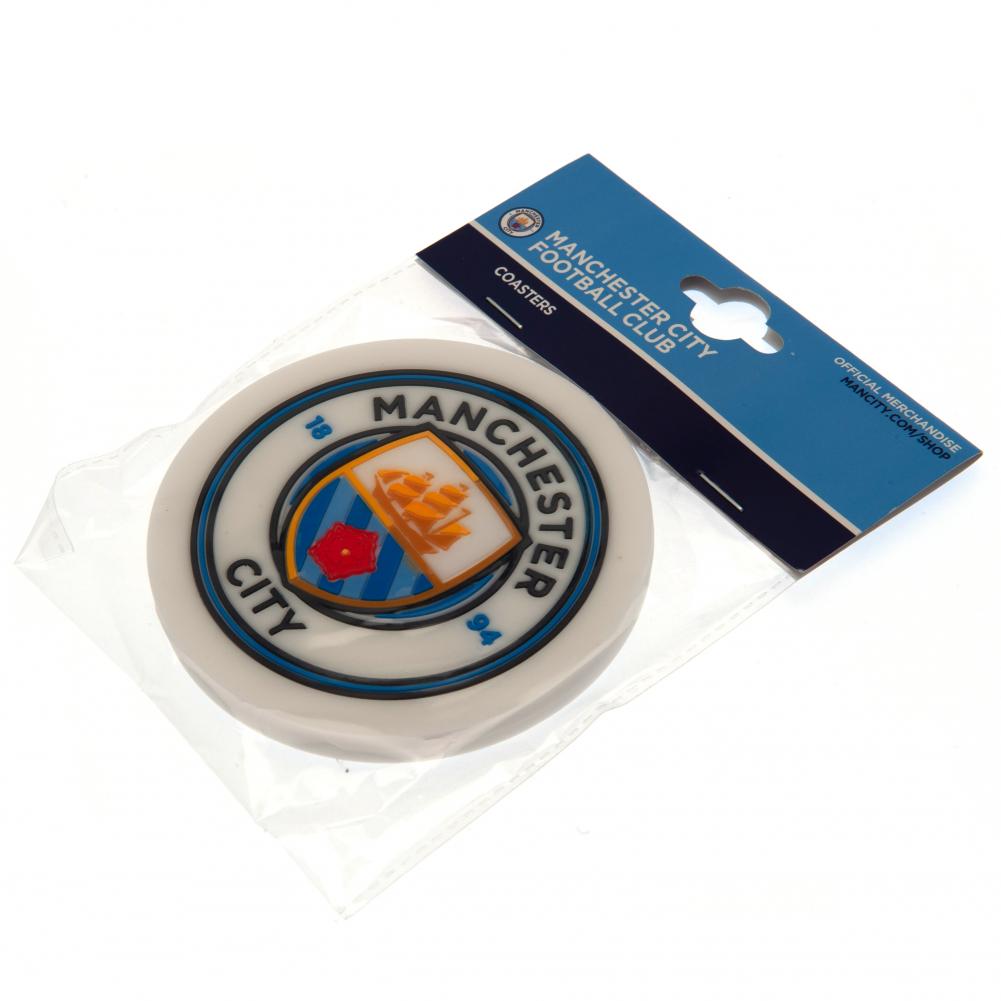 Manchester City 2pk Coaster Set