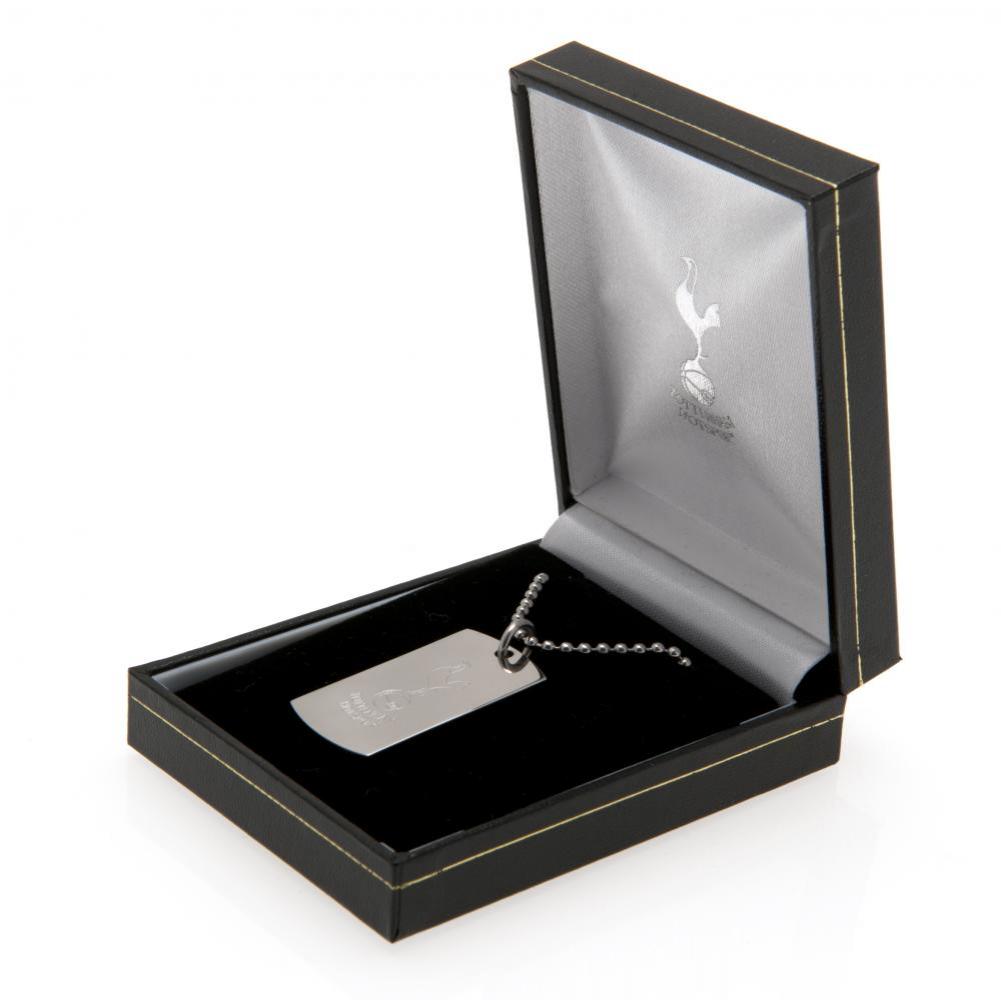 Tottenham Hotspur Engraved Dog Tag & Chain