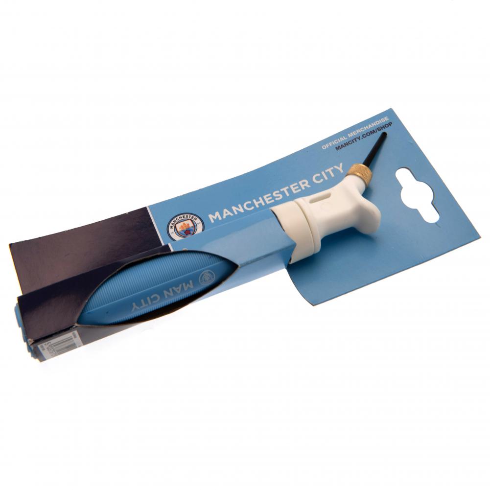 Manchester City Dual Action Football Pump