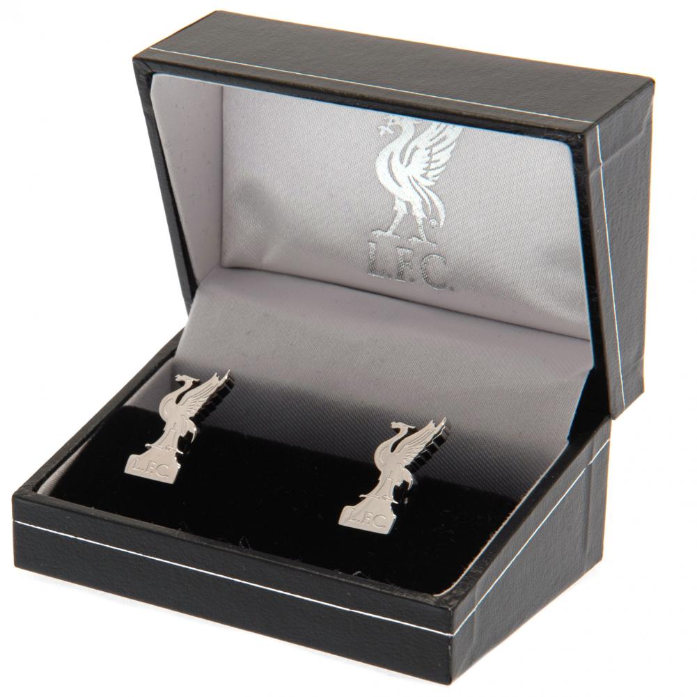 Liverpool Stainless Steel Formed Cufflinks LB