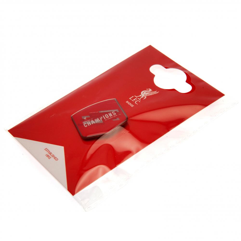 Liverpool Champions Of Europe Badge
