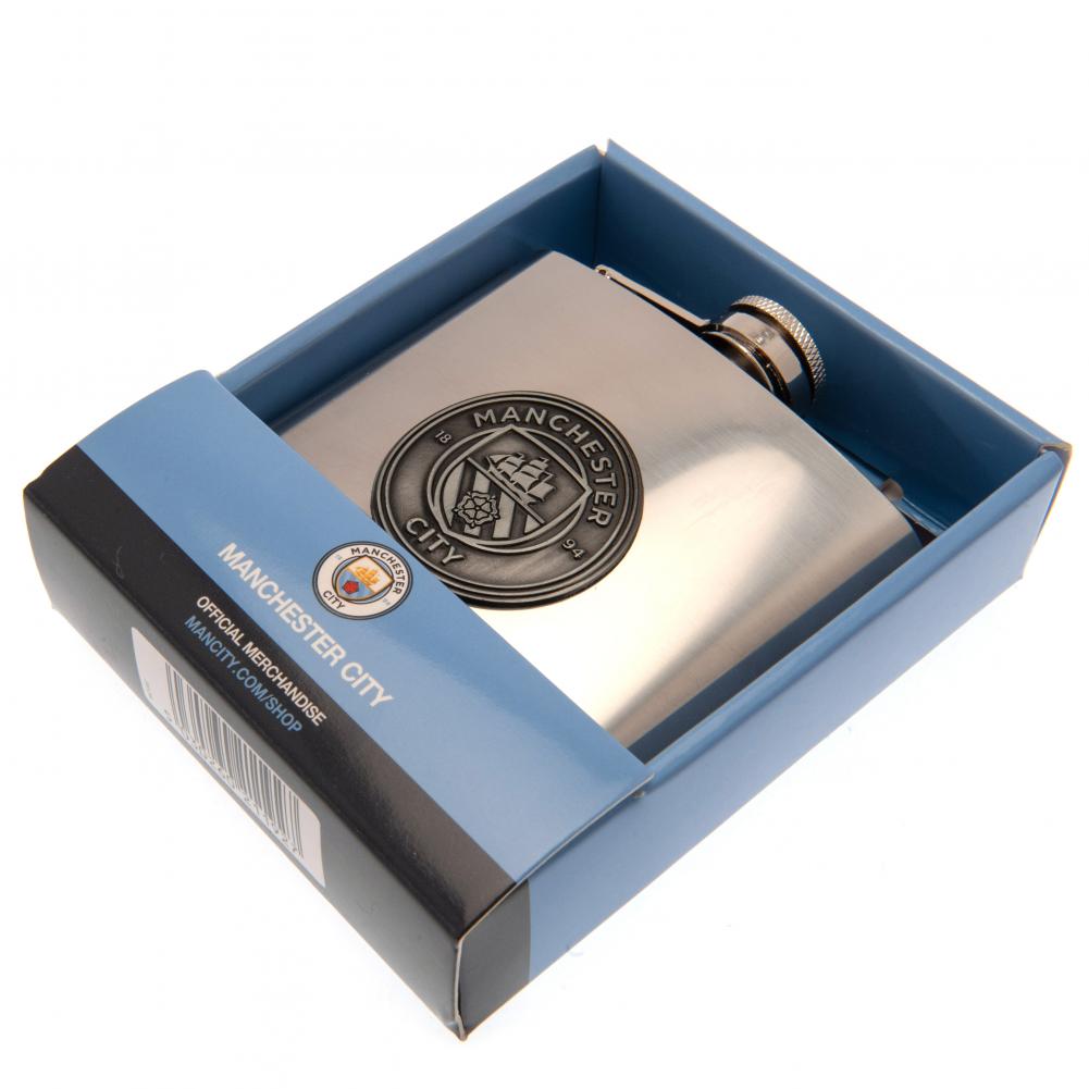 Manchester City Hip Flask