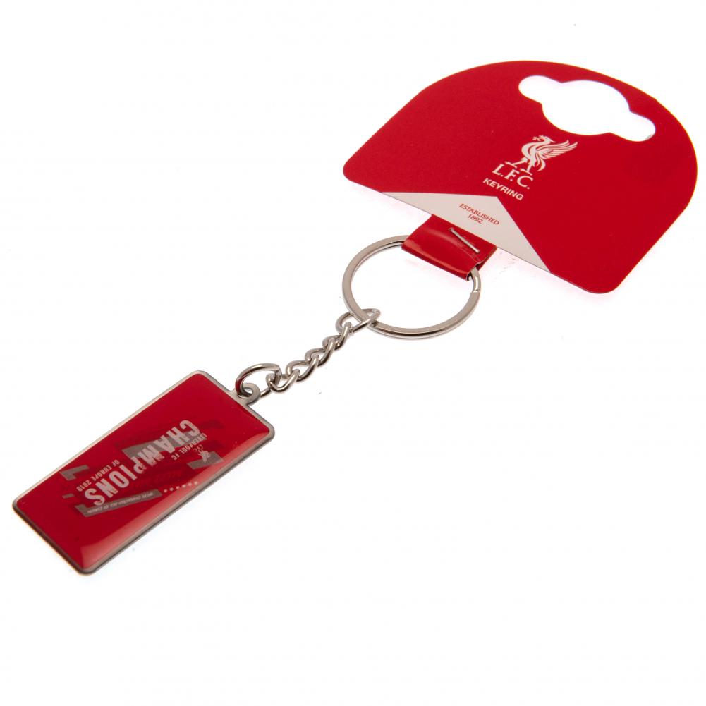 Liverpool Champions Of Europe Keyring