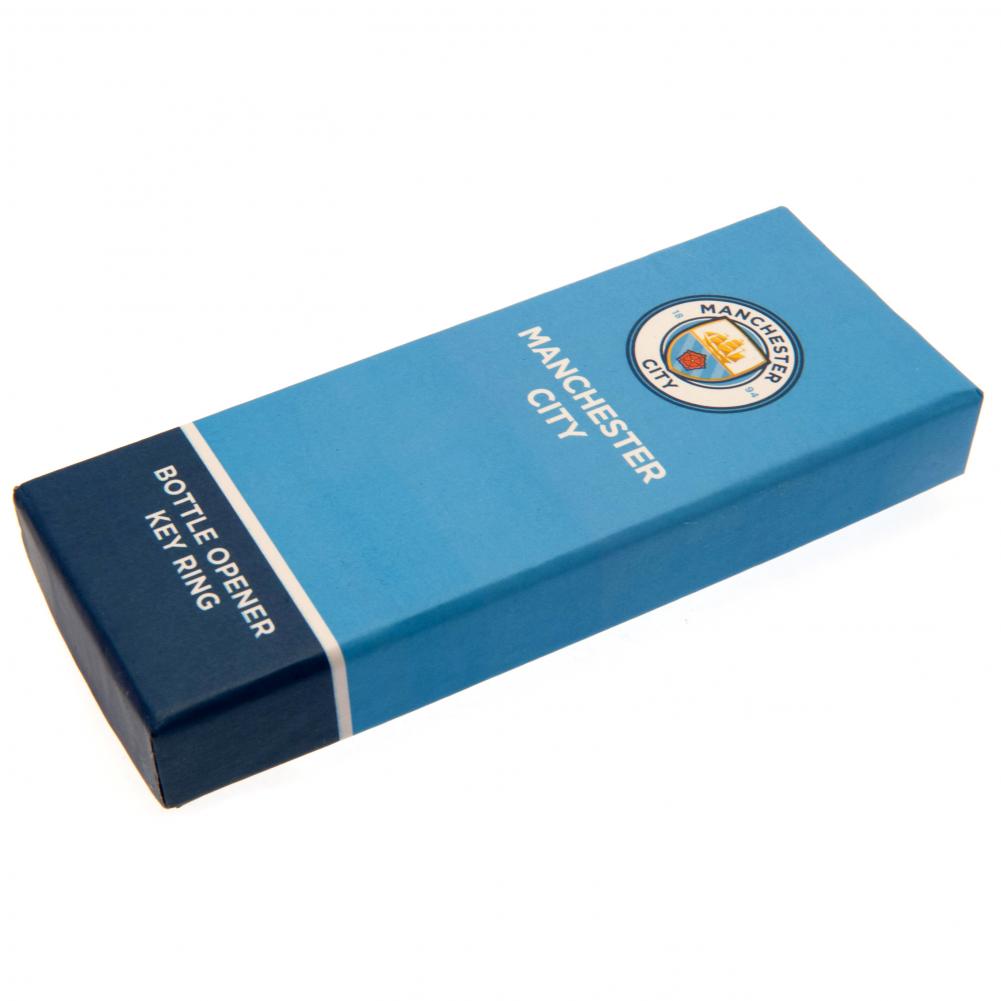 Manchester City Executive Bottle Opener Keyring