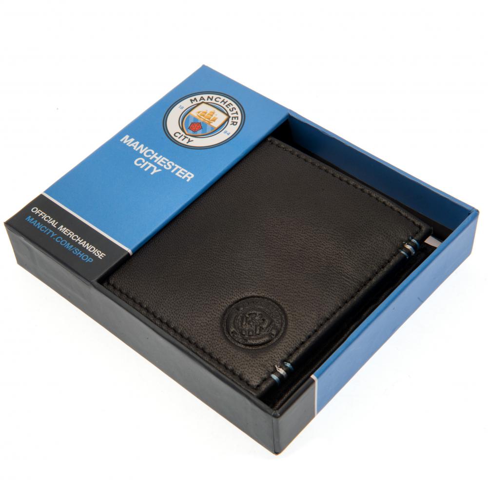 Manchester City Leather Stitched Wallet