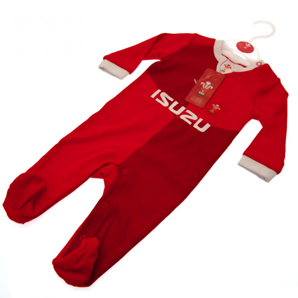 Wales Rugby Sleepsuit 9/12 mths QT