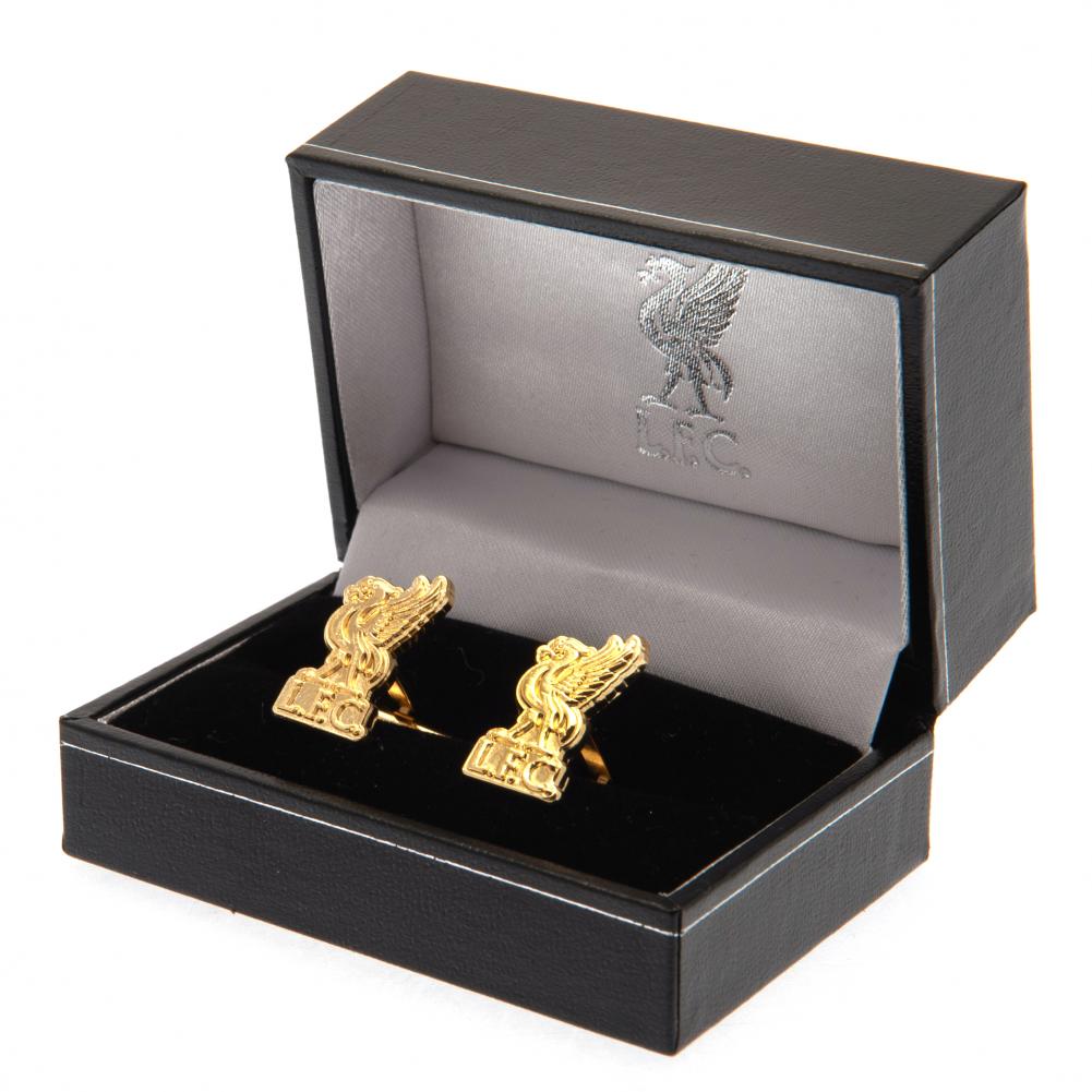 Liverpool Gold Plated Cufflinks LB