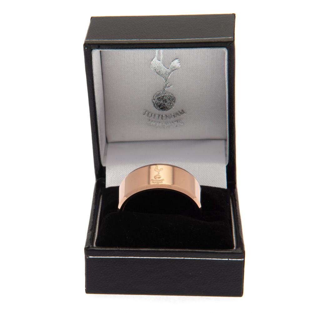 Tottenham Hotspur Rose Gold Plated Ring Small
