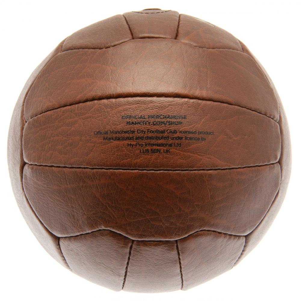 Manchester City Faux Leather Football
