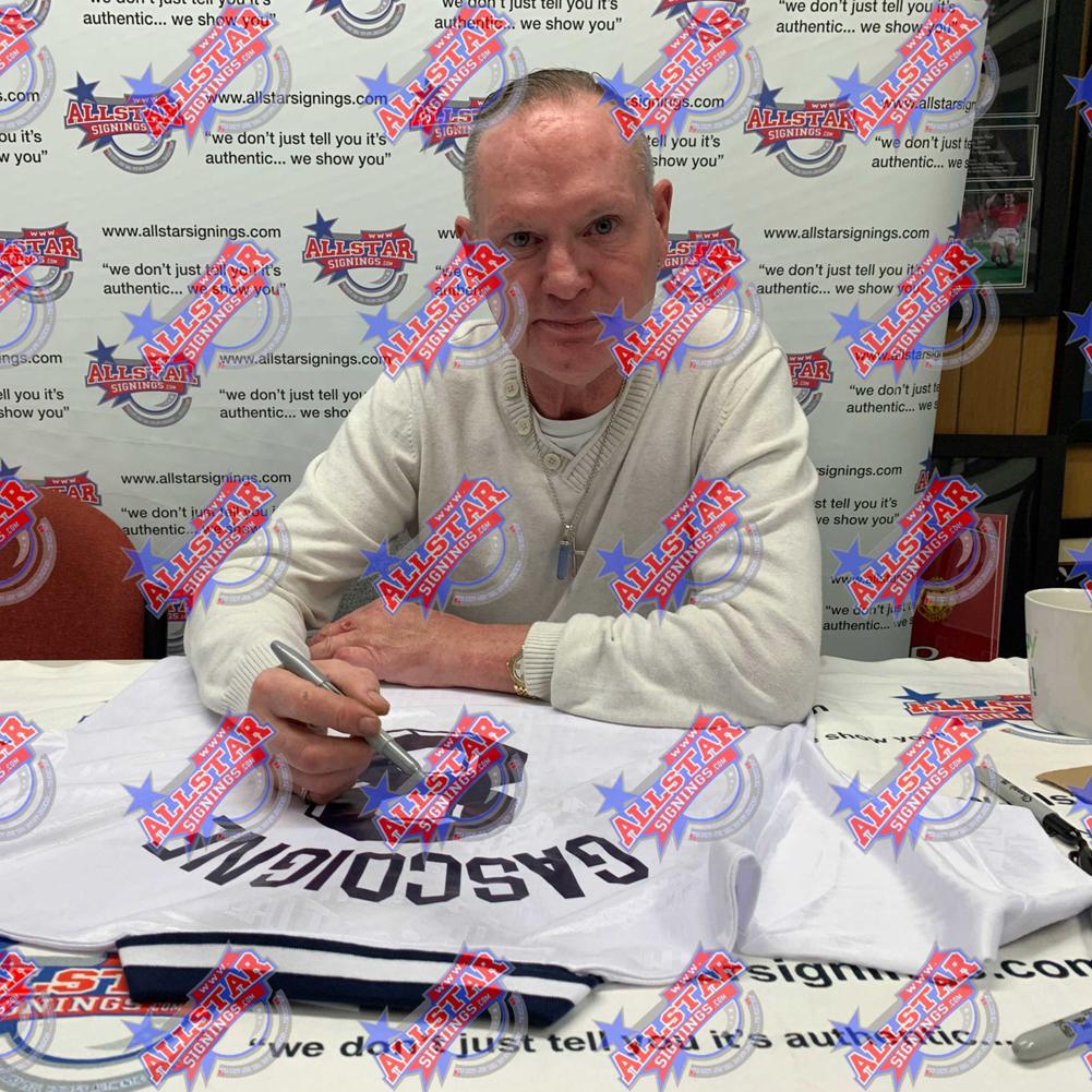 Tottenham Hotspur Gascoigne Signed Shirt